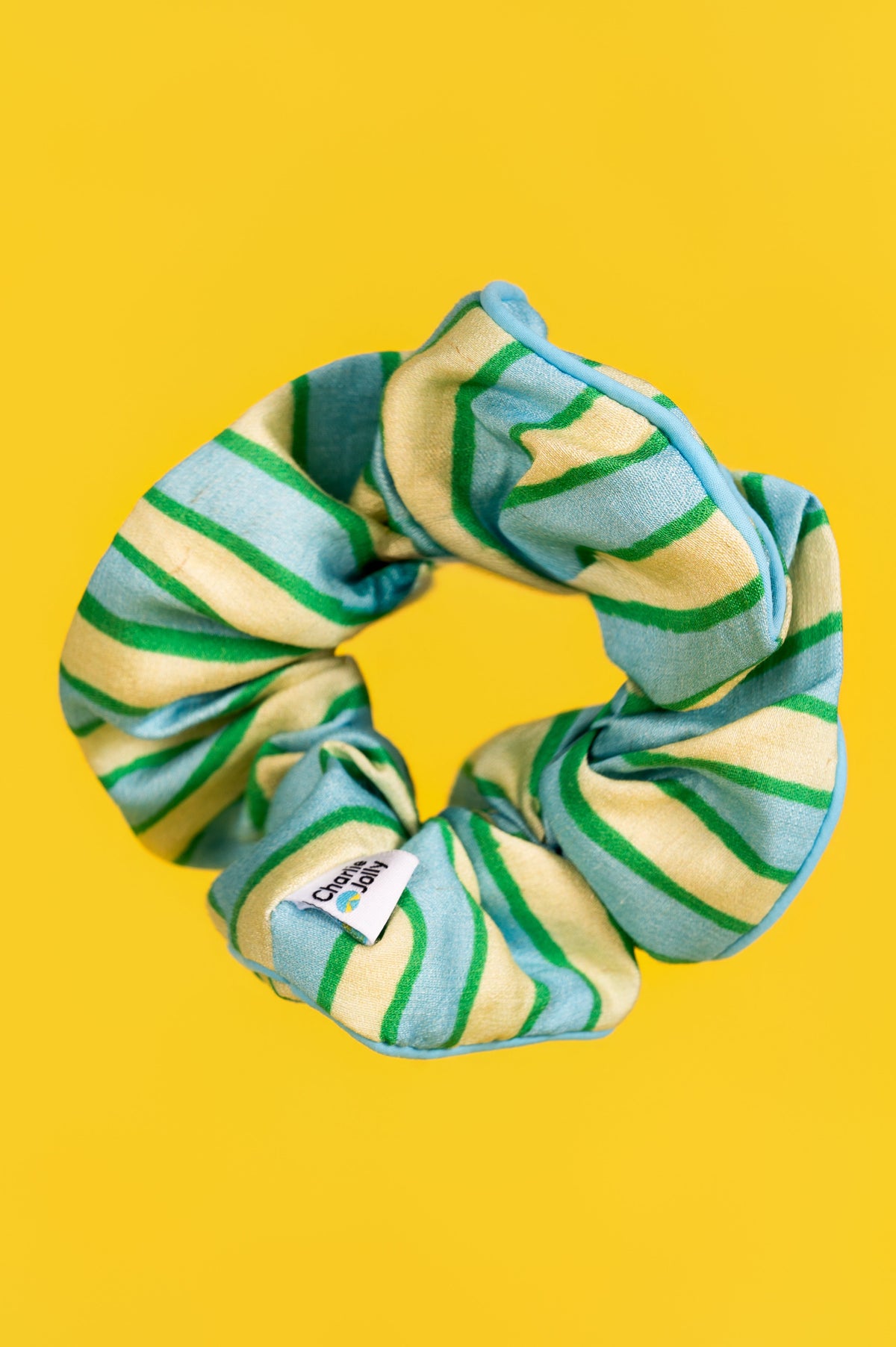 (預購)CHARLIE JOLLY STRIPED SCRUNCHIE (拼伴間條髮圈)