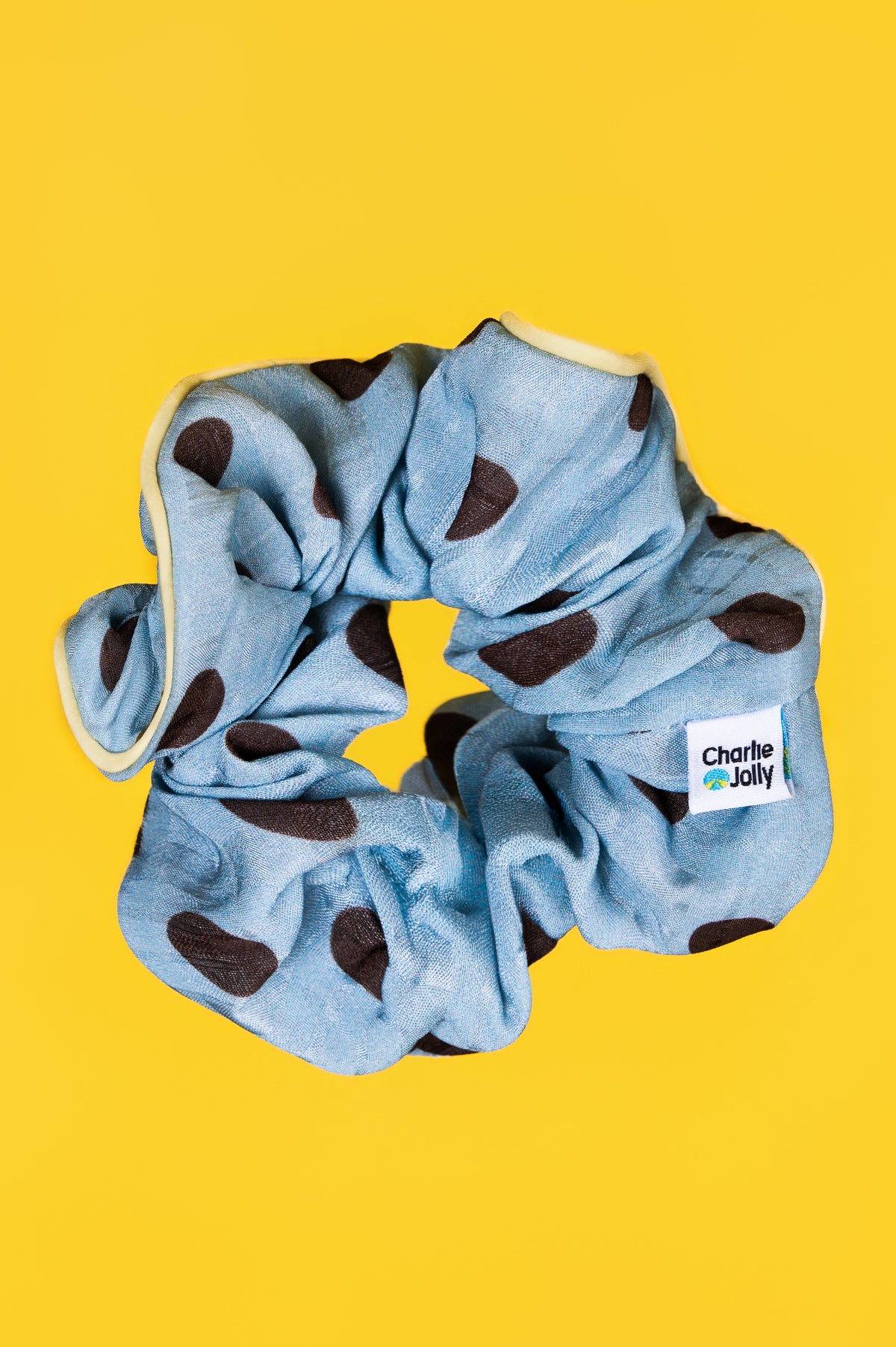 (預購)CHARLIE JOLLY DOT SCRUNCHIE  (拼伴波點髮圈)